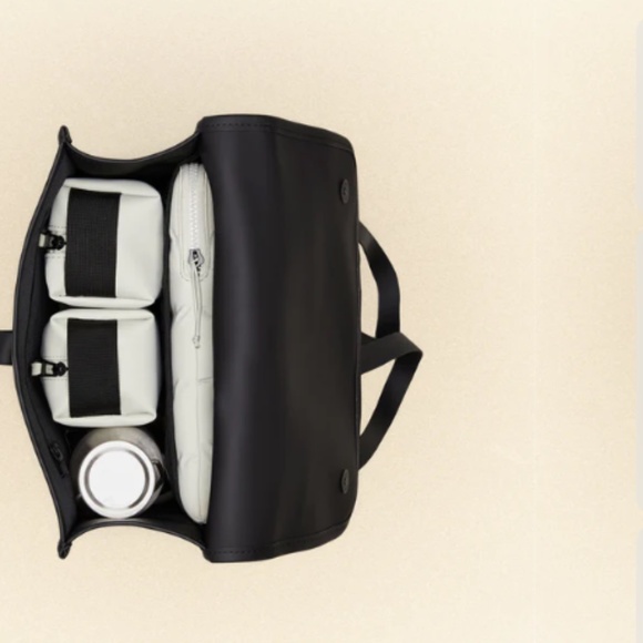 NEW! Rains Black Slim Line Adjustable Backpack. New With Tags.